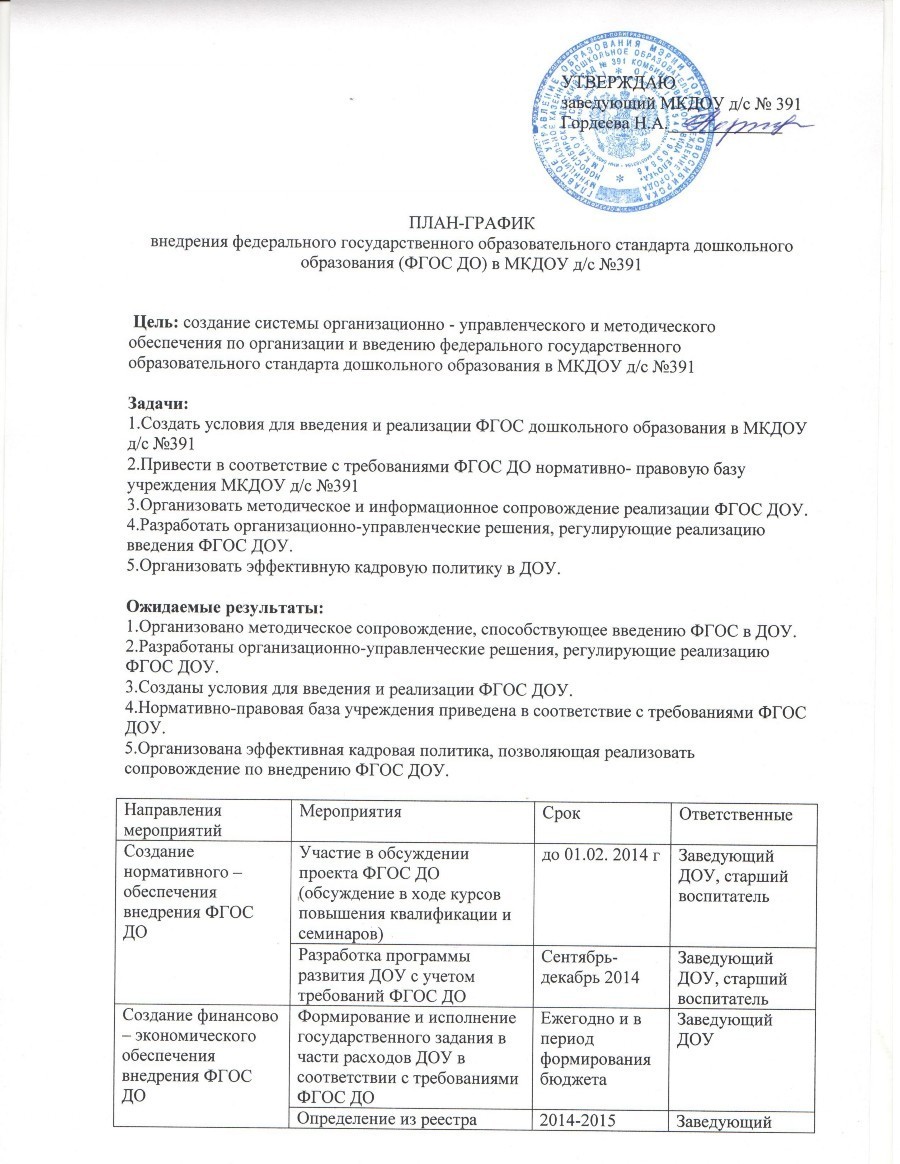 Организация праздников и развлечений в ДОУ на этапе внедрения и реализации ФГОС до